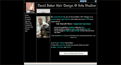Desktop Screenshot of davidbakerhairdesign.com